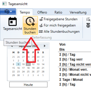  Zeit-Eintrag erstellen