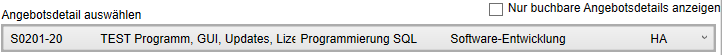 Angebotsdetil ändern