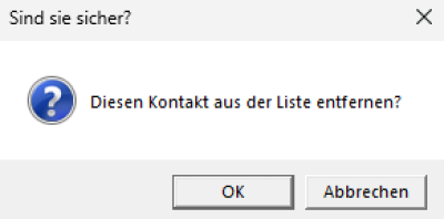  Nachfrage Personen löschen