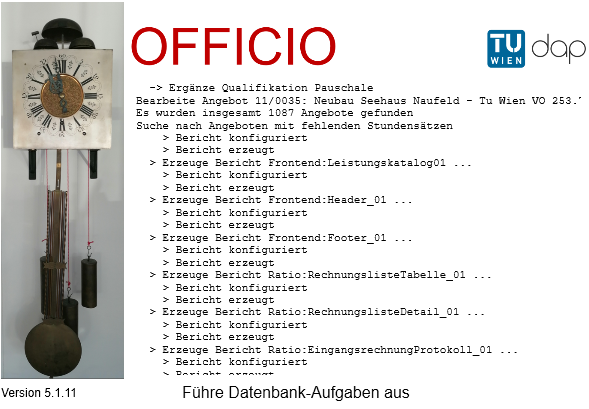 Ansicht während dem Ergänzen