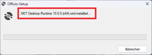 Installation von dotNET 10 Installation von dotNET 10