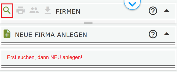 Firmen suchen